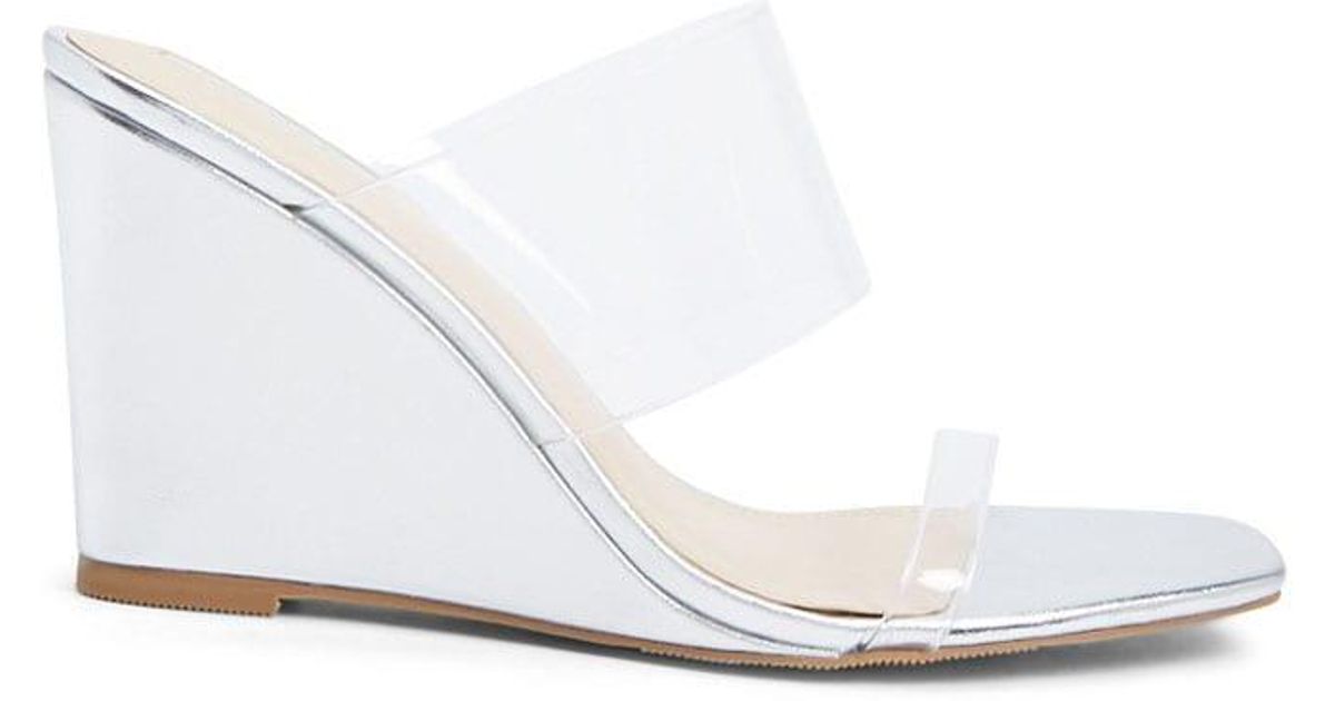 clear wedges forever 21