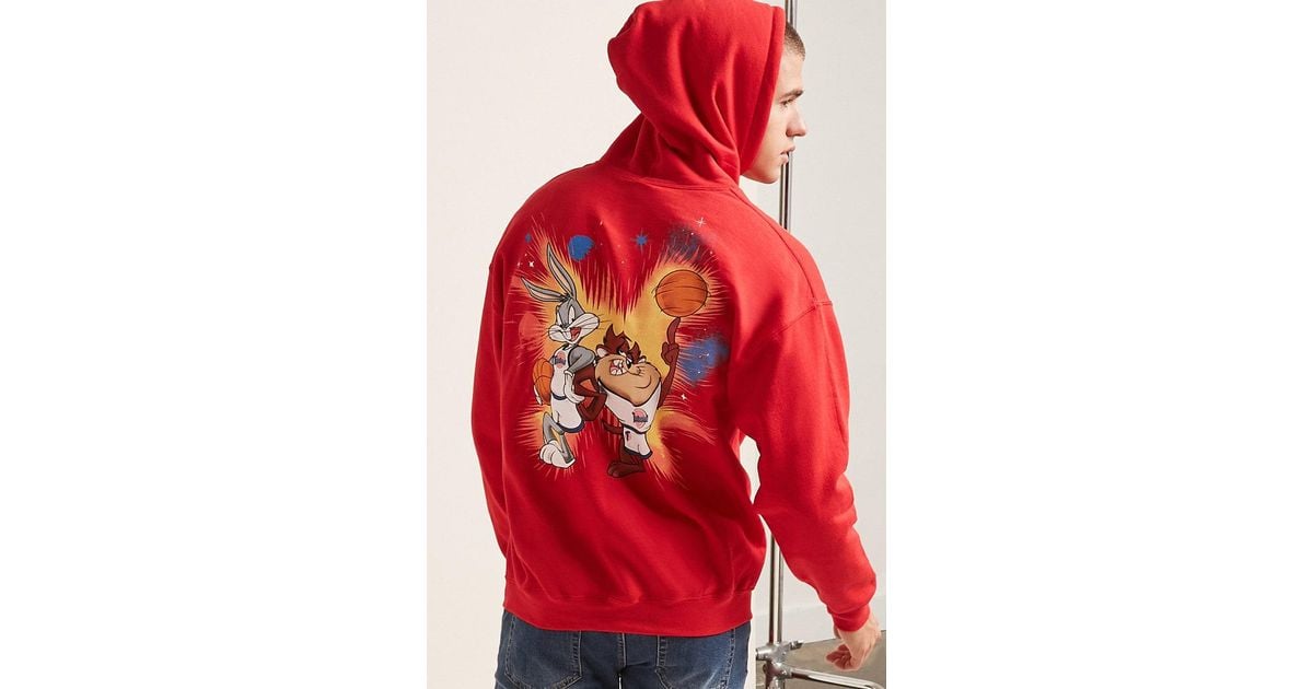 red hoodie graphic