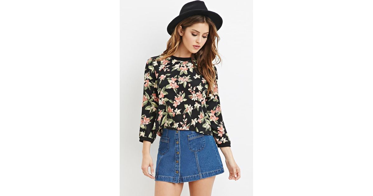 chiffon tops forever 21
