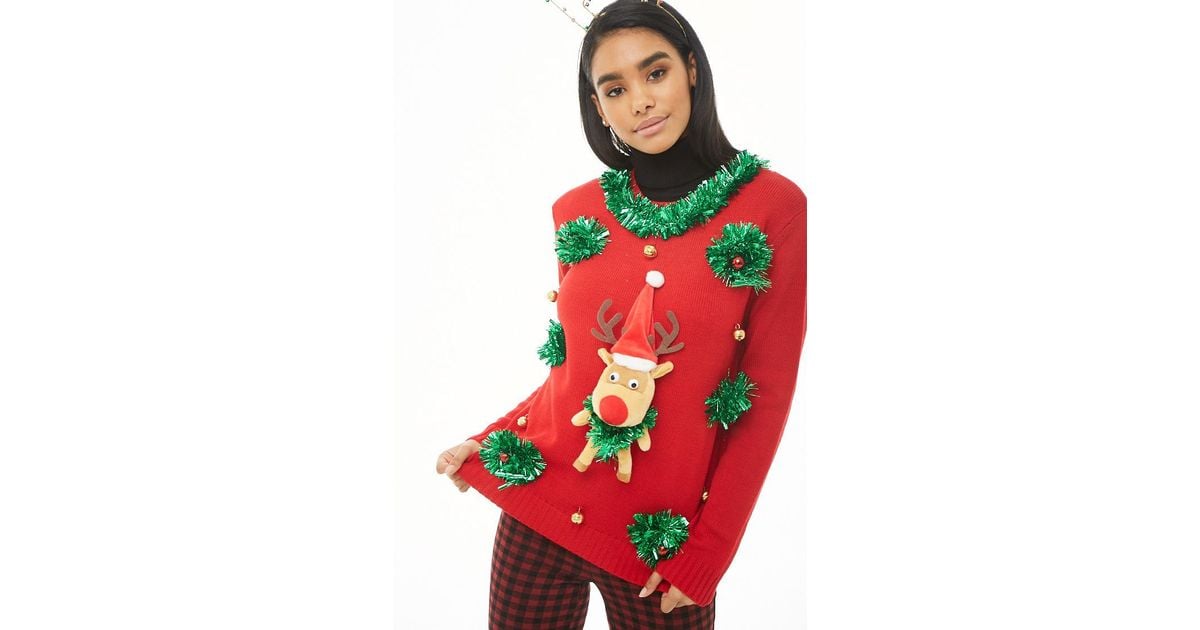 forever 21 christmas cardigan