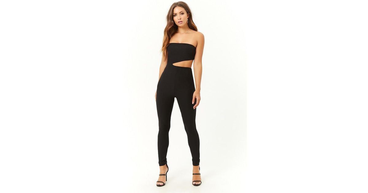 tube top jumpsuit forever 21