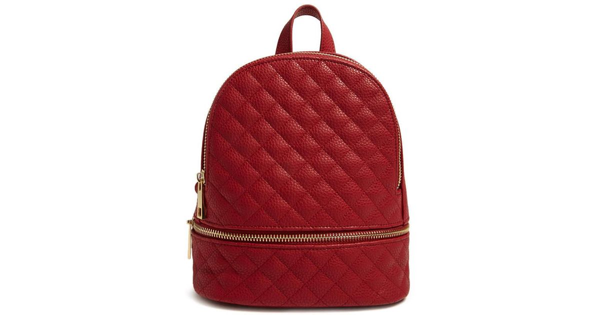 forever 21 faux leather backpack