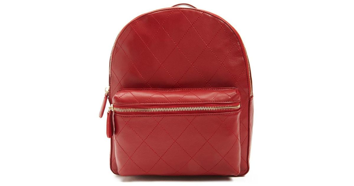 forever 21 red backpack
