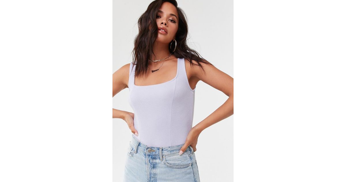 forever 21 square neck