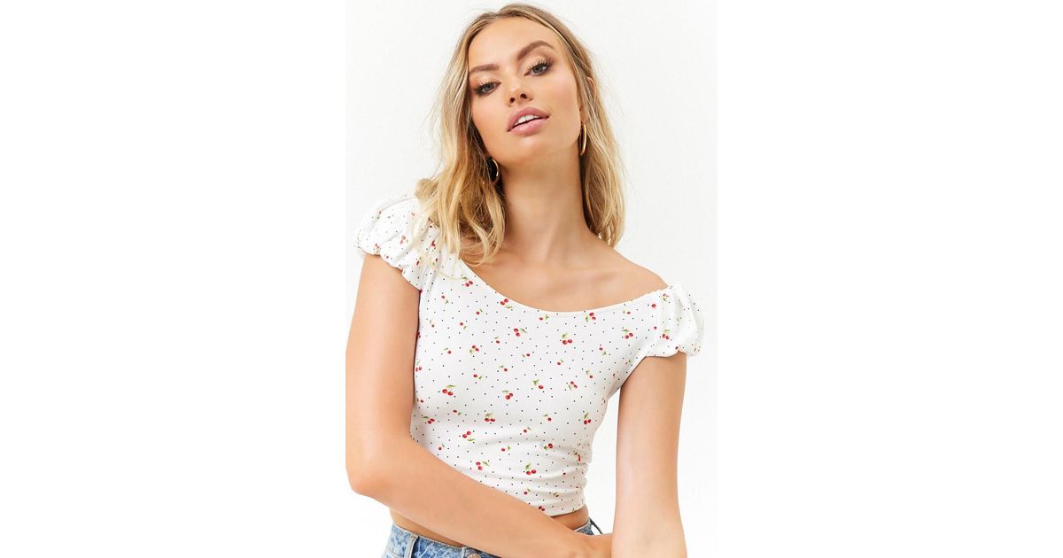 forever 21 cherry top
