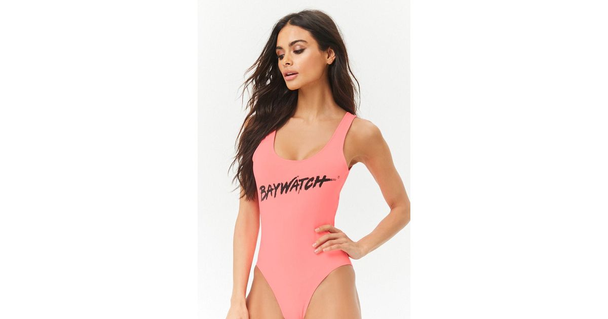 baywatch bathing suit forever 21