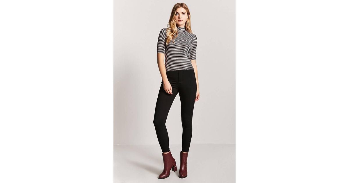 ponte knit jeggings