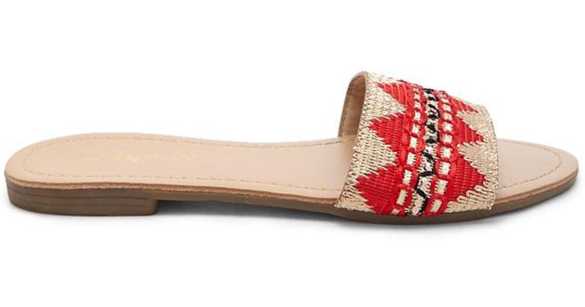 multi metallic sandals