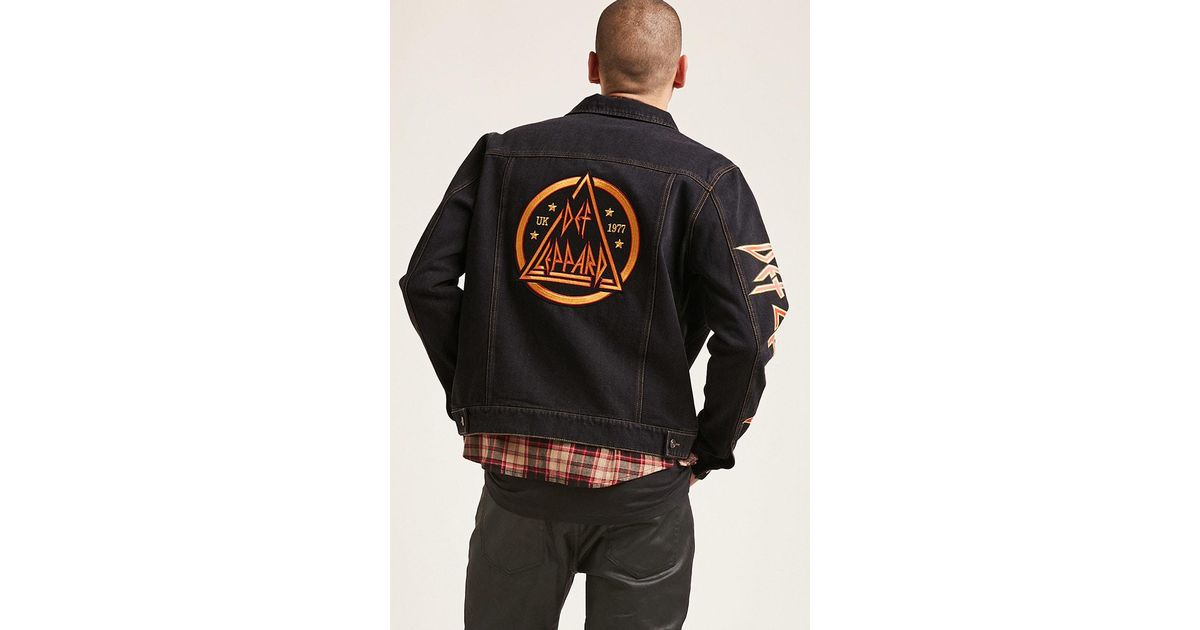 def leppard jean jacket