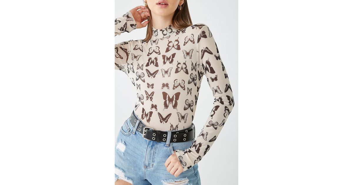 forever 21 mesh top