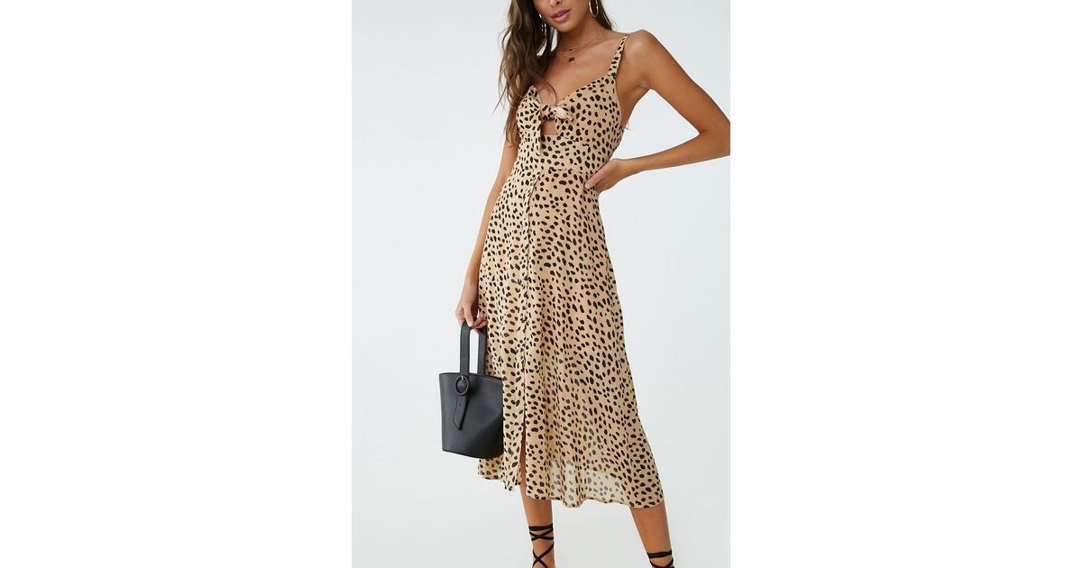 forever 21 cheetah print dress