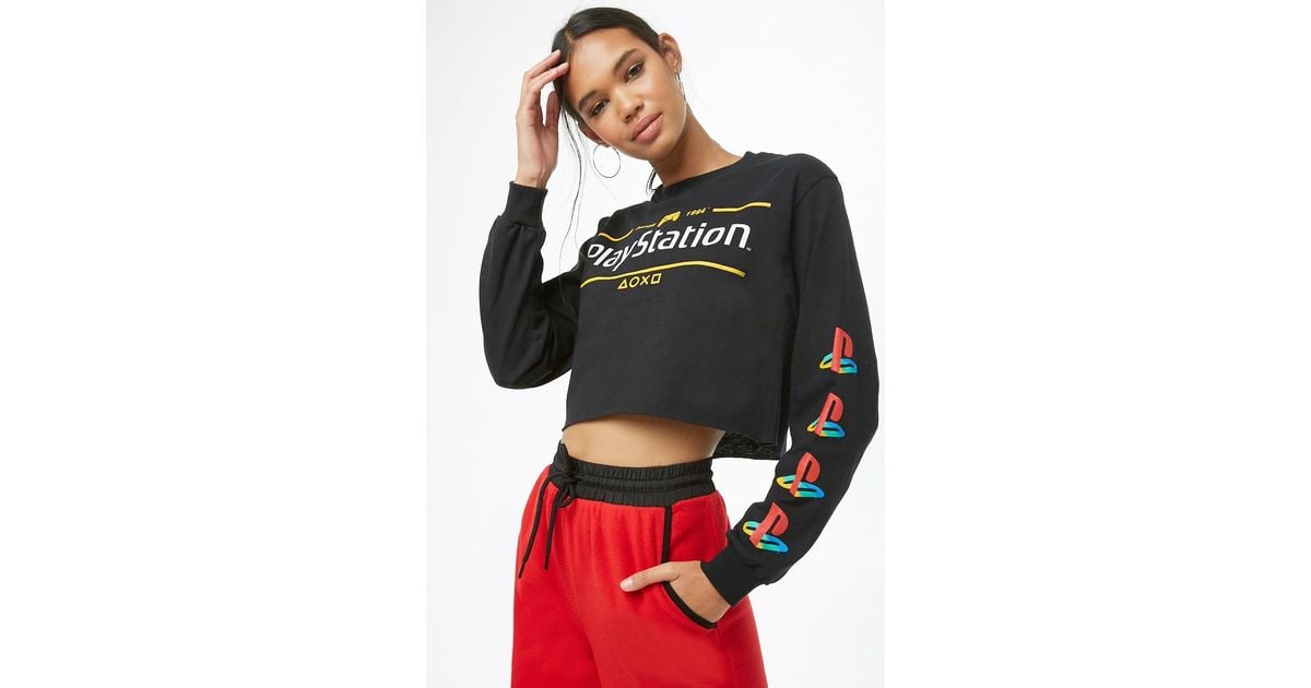 playstation crop top forever 21