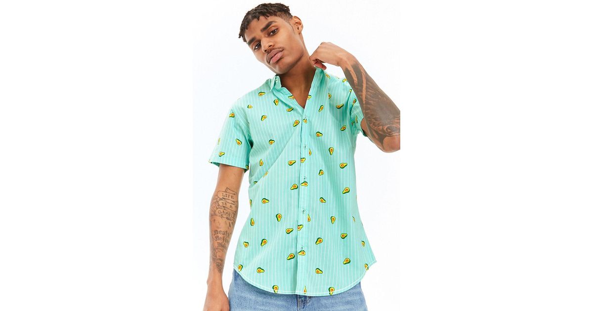 avocado print shirt