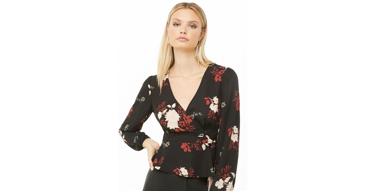 wrap shirt forever 21