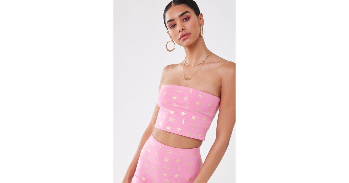 pink baby phat crop top