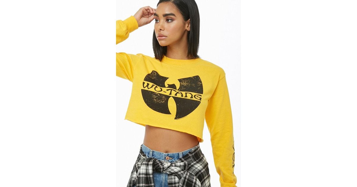 wu tang crop top forever 21