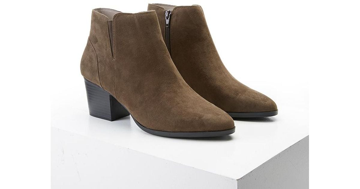 forever 21 suede boots