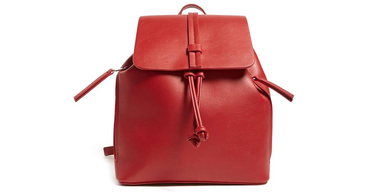 forever 21 red backpack