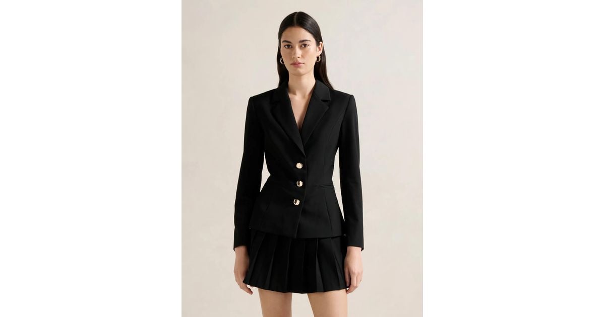 Forever New Lenora 2 In 1 Blazer Mini Dress in Black Lyst UK