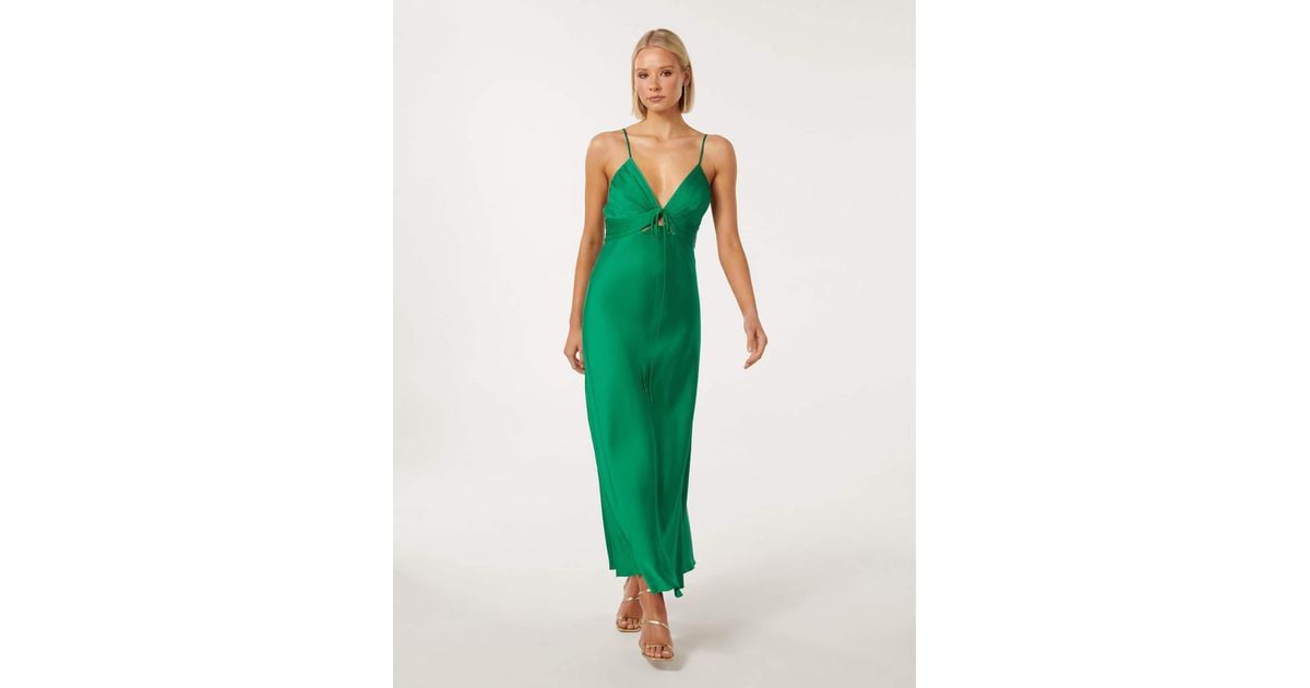 green satin dress forever 21 VRG GRL Women's' 'Zinnia Mini Dress Polka Dot 14