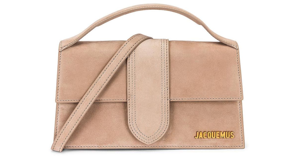 jacquemus le grand bambino bolsa beige