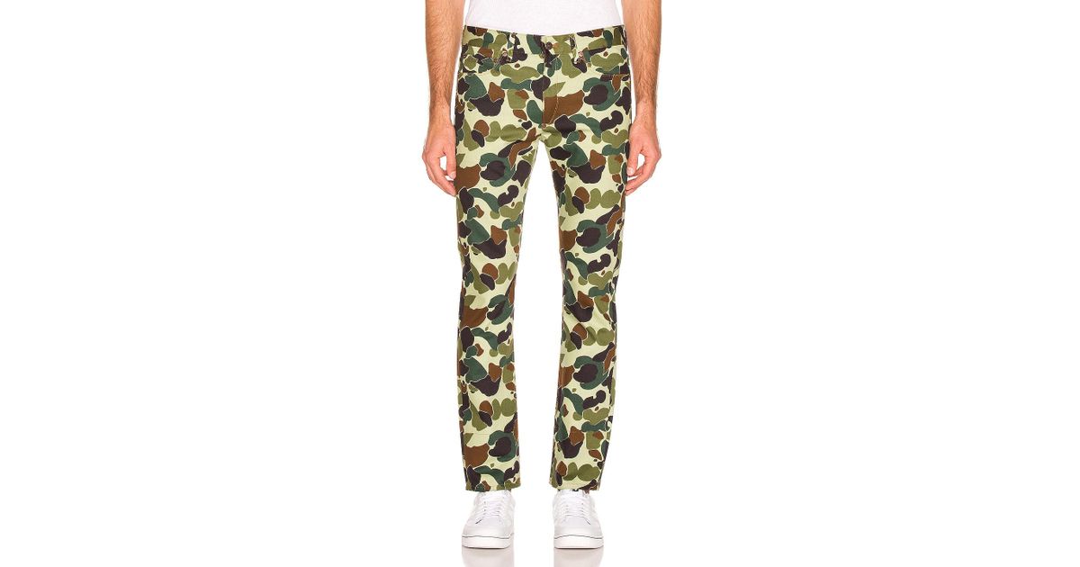 camo levi pants