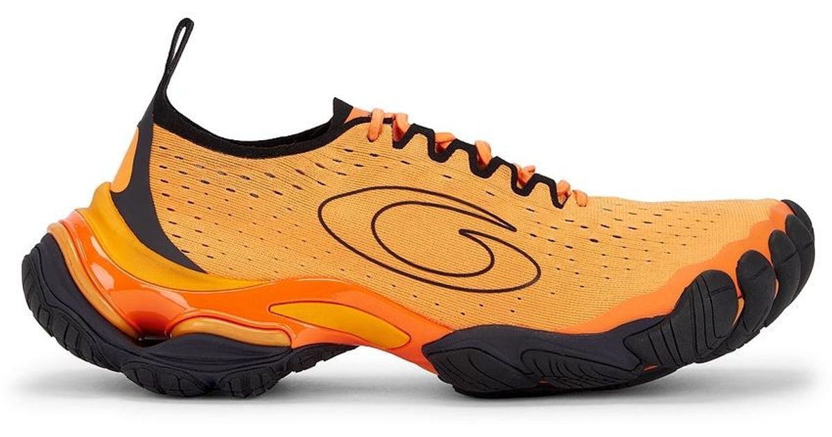 Balenciaga Anatomic Runner Sneaker in Orange for Men | Lyst