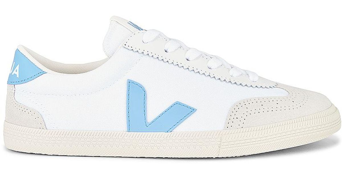 Veja Women's Volley Sneakers, White/Black, 2 UK