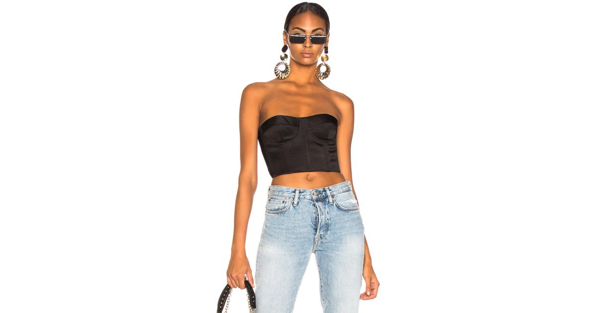 alexis inez bustier top