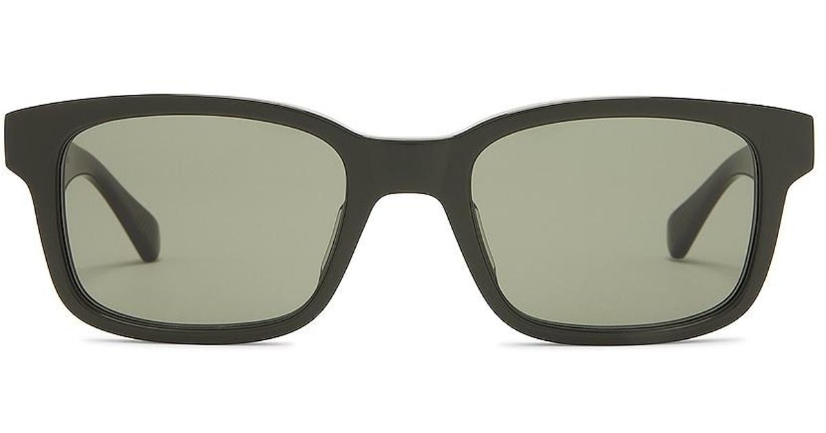 Bottega Veneta Bv1146s Sunglasses in Green for Men | Lyst