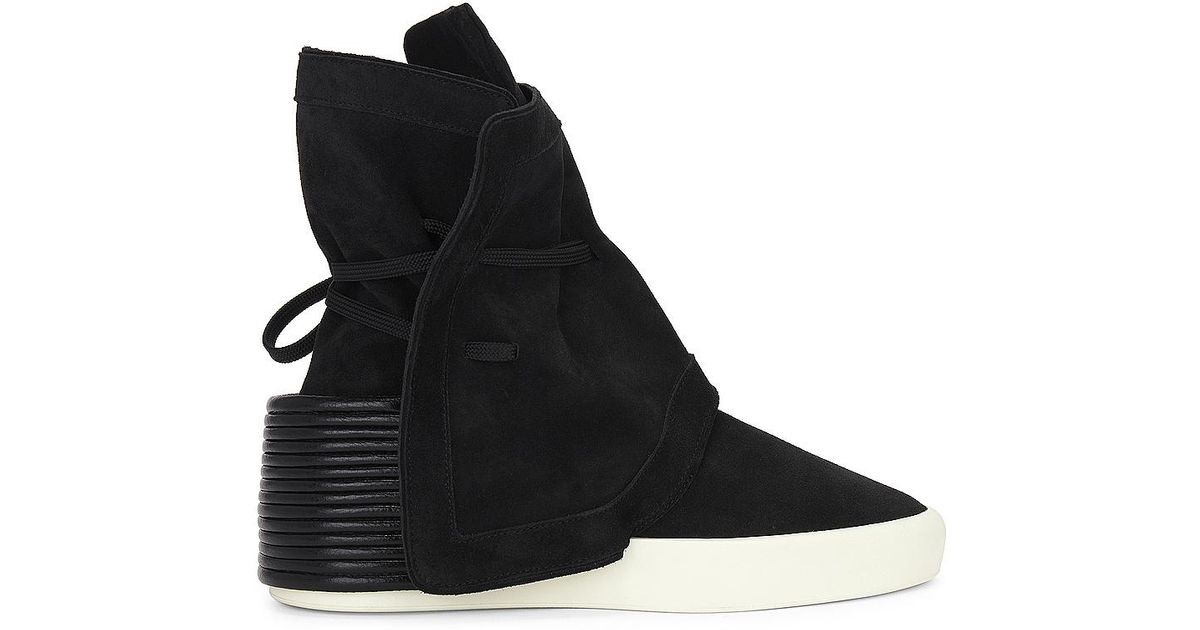 Fear of god boots black hot sale