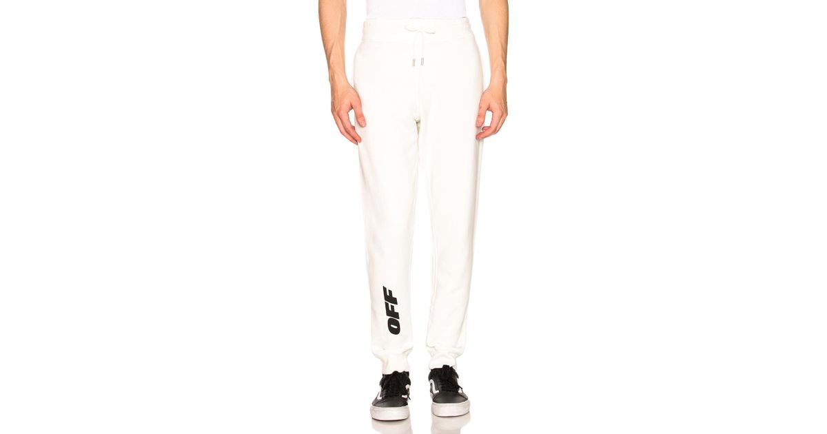 off white seeing things sweatpants