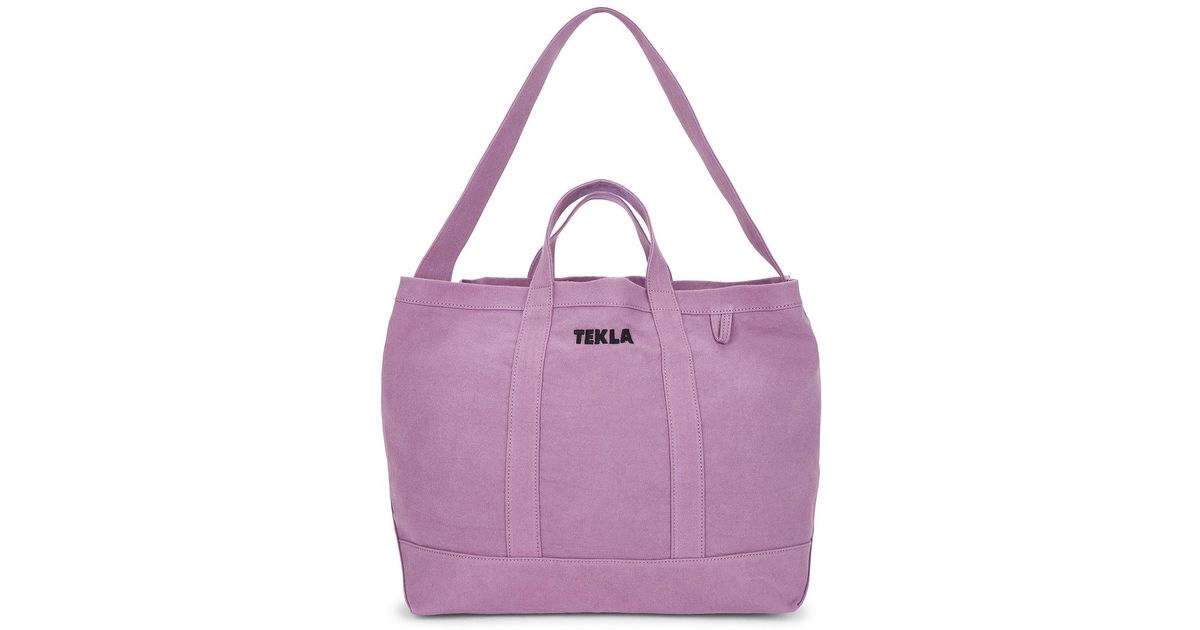 Tekla Beach Bag in Purple | Lyst