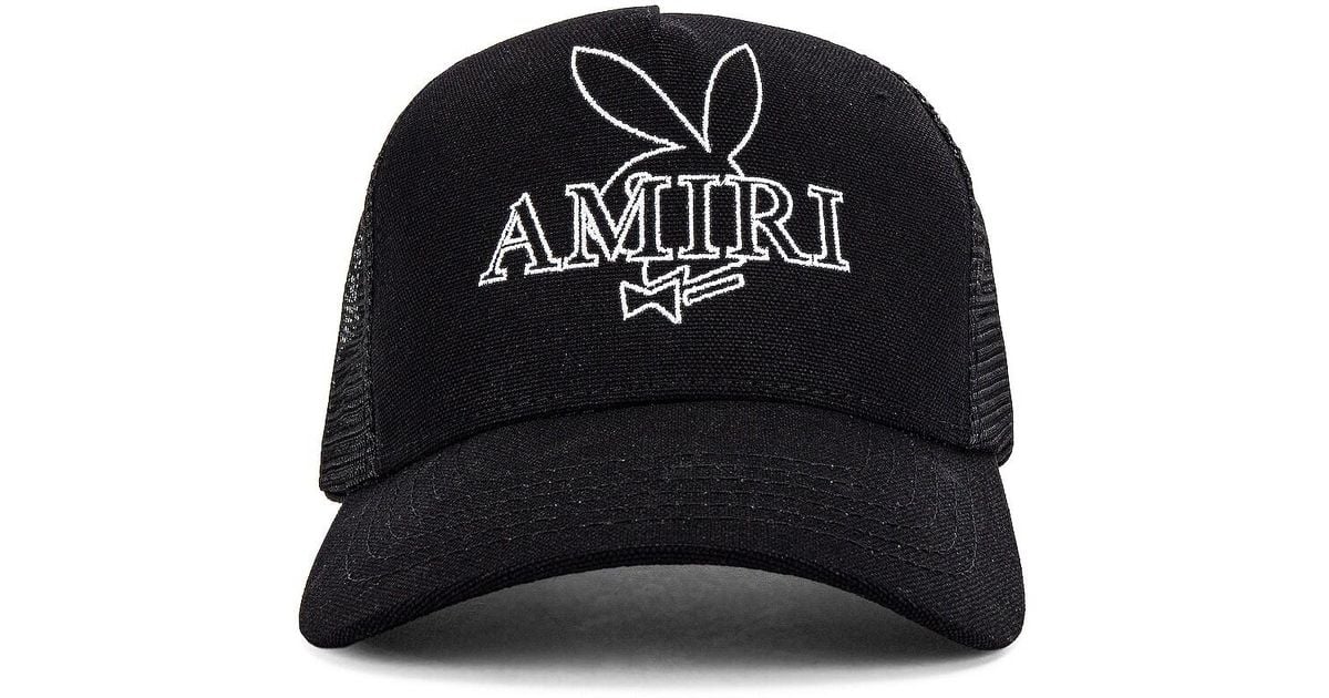 Amiri Playboy Bunny Hat in Black & White (Black) for Men - Lyst