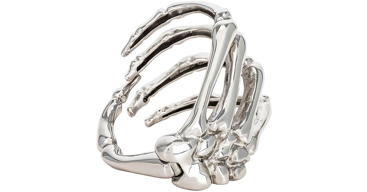 Raf Simons Skeleton Bracelet in Silver (Metallic) for Men | Lyst