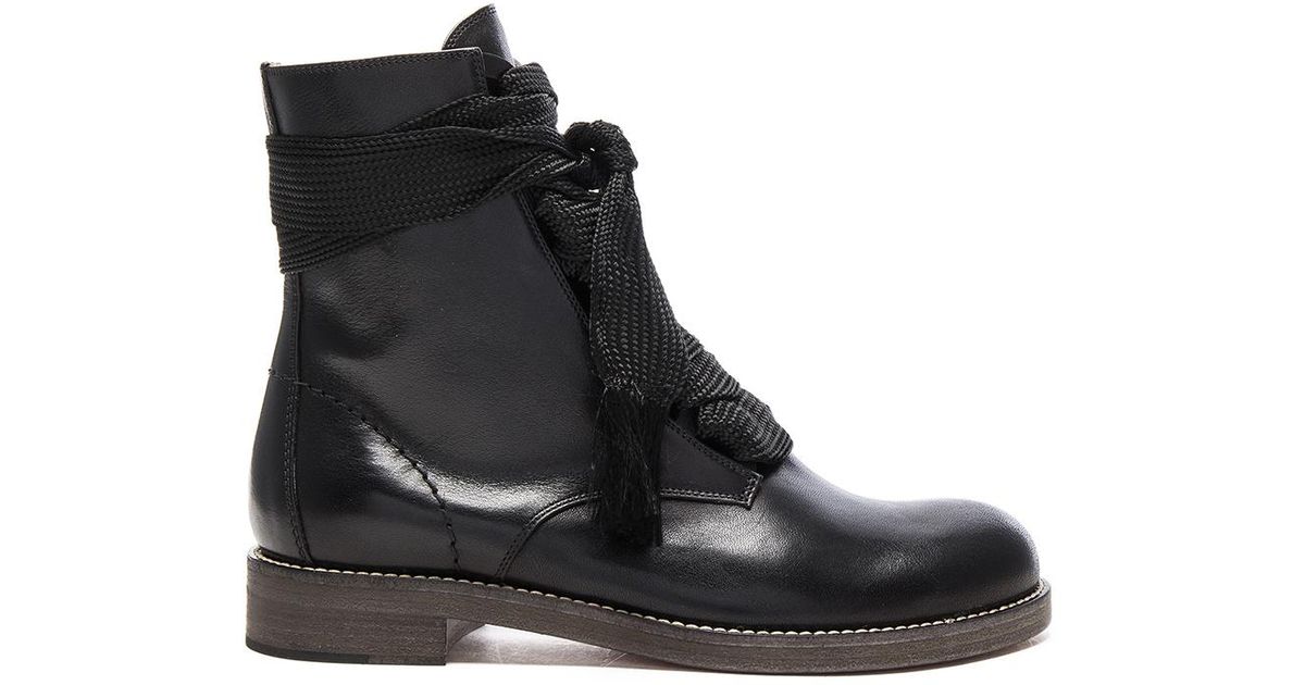 chloe harper lace up boots