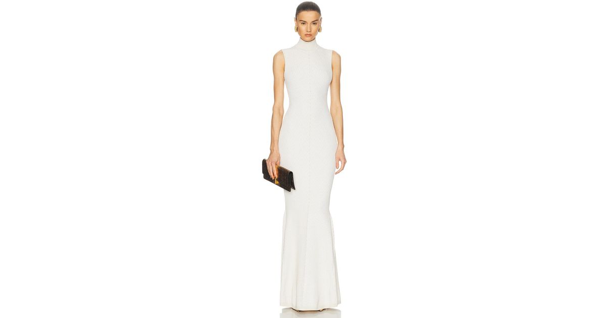 retroféte Skylar Dress in White | Lyst