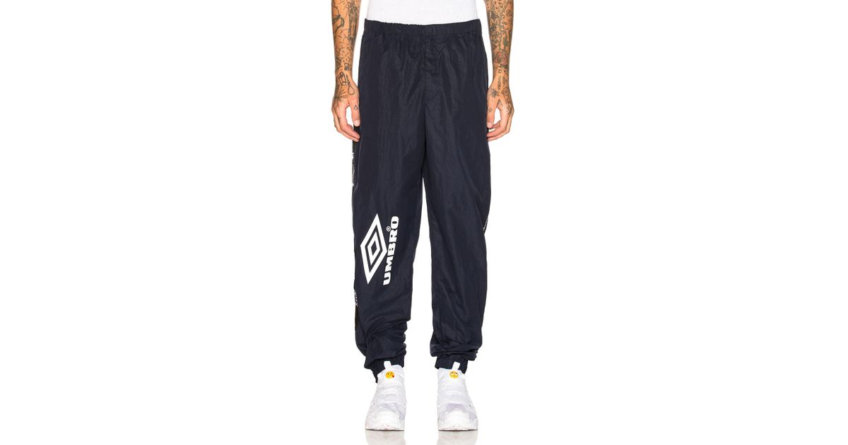 vetements track pants