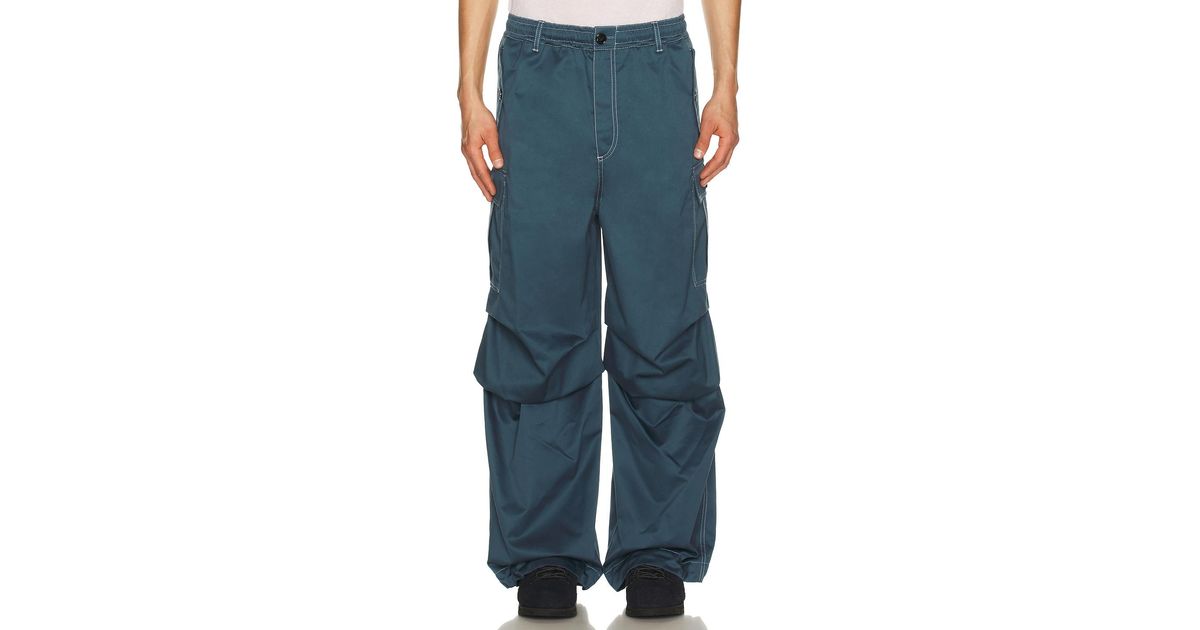 Marni Cargo Pant in Blue for Men | Lyst