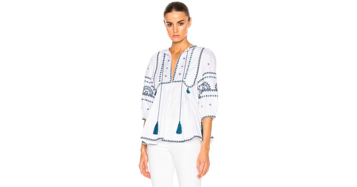 indian cotton peasant blouses