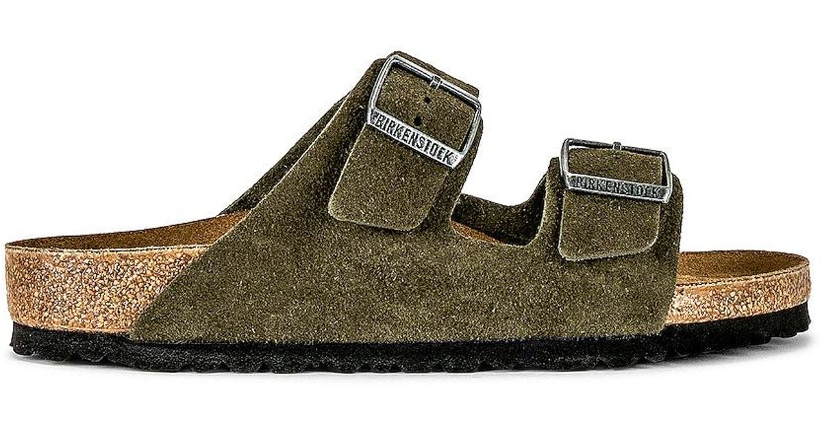 birkenstock arizona lime green