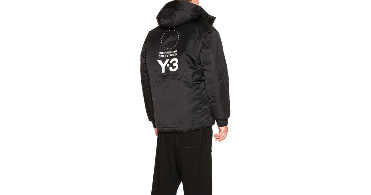 y3 padded jacket