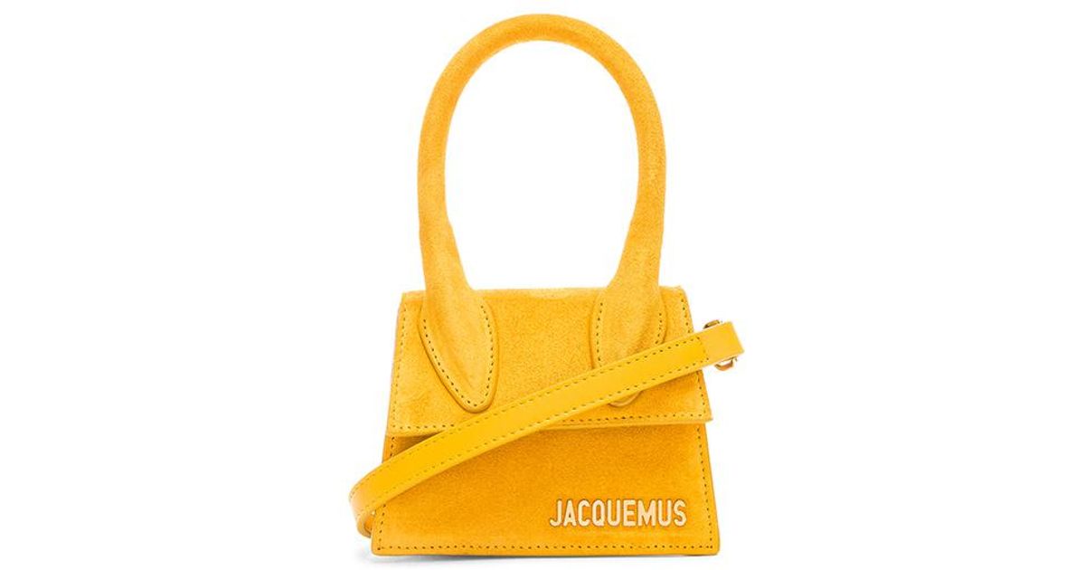 Jacquemus Le Sac Chiquito In Yellow Lyst
