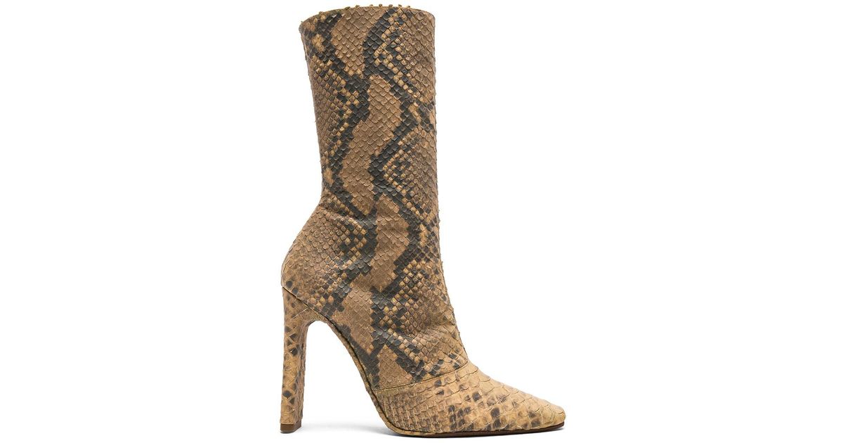 yeezy python chelsea boots