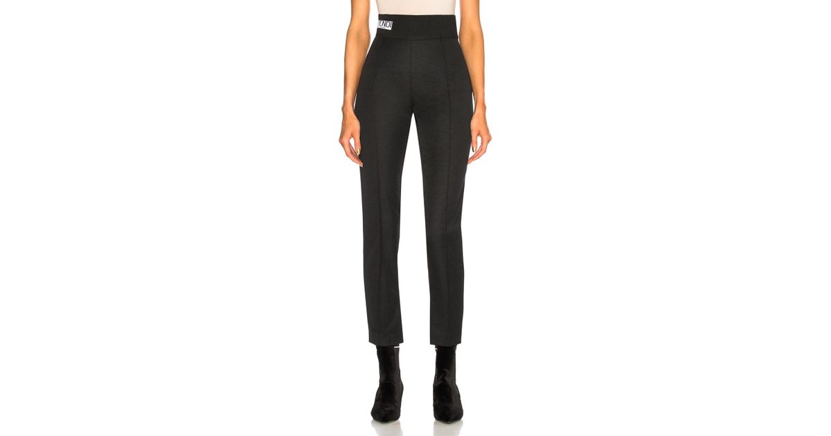 fendi high waisted pants