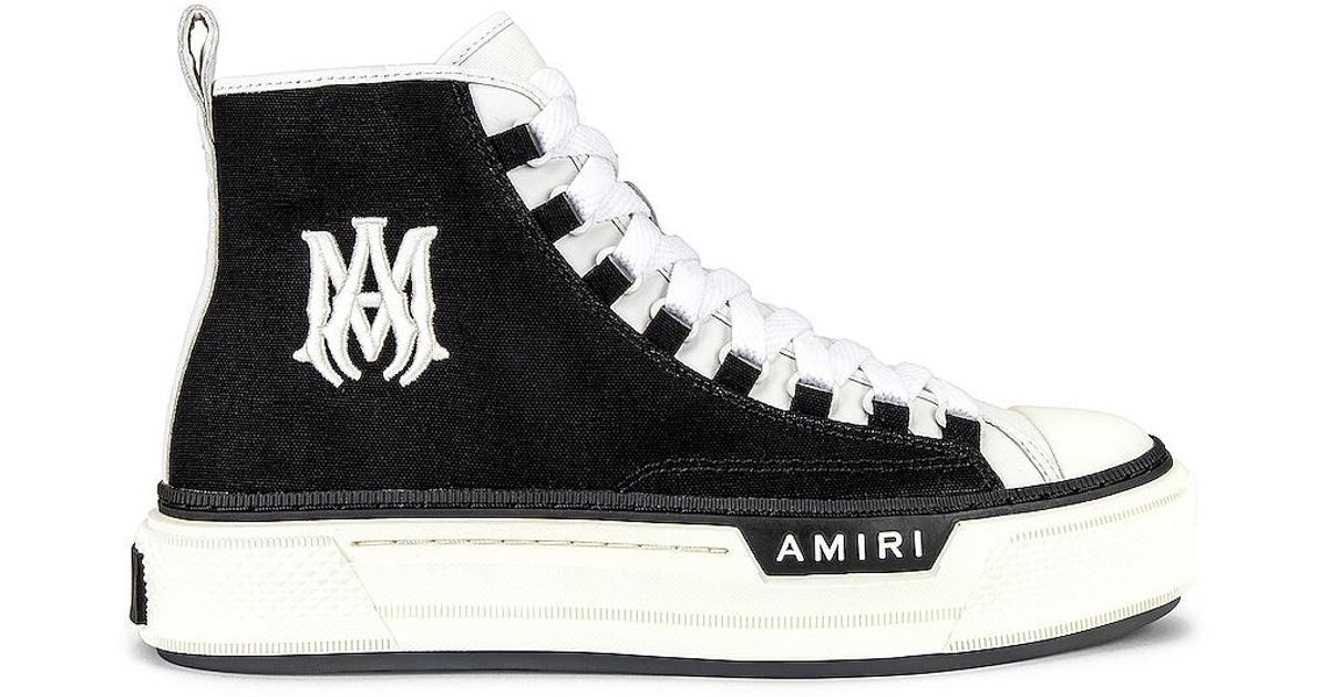 流行に 新品 AMIRI アミリ スニーカー バンダナ ハイカット 42