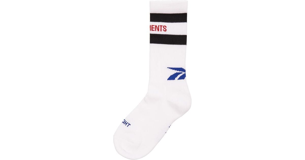X Reebok Short Classic Socks in White 