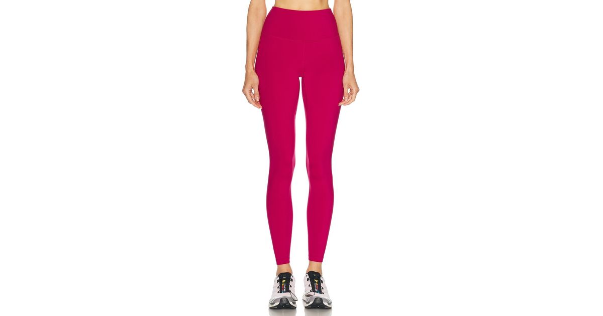 Varley Rich Raspberry Varley Freesoft 28 High Rise Legging in Pink | Lyst