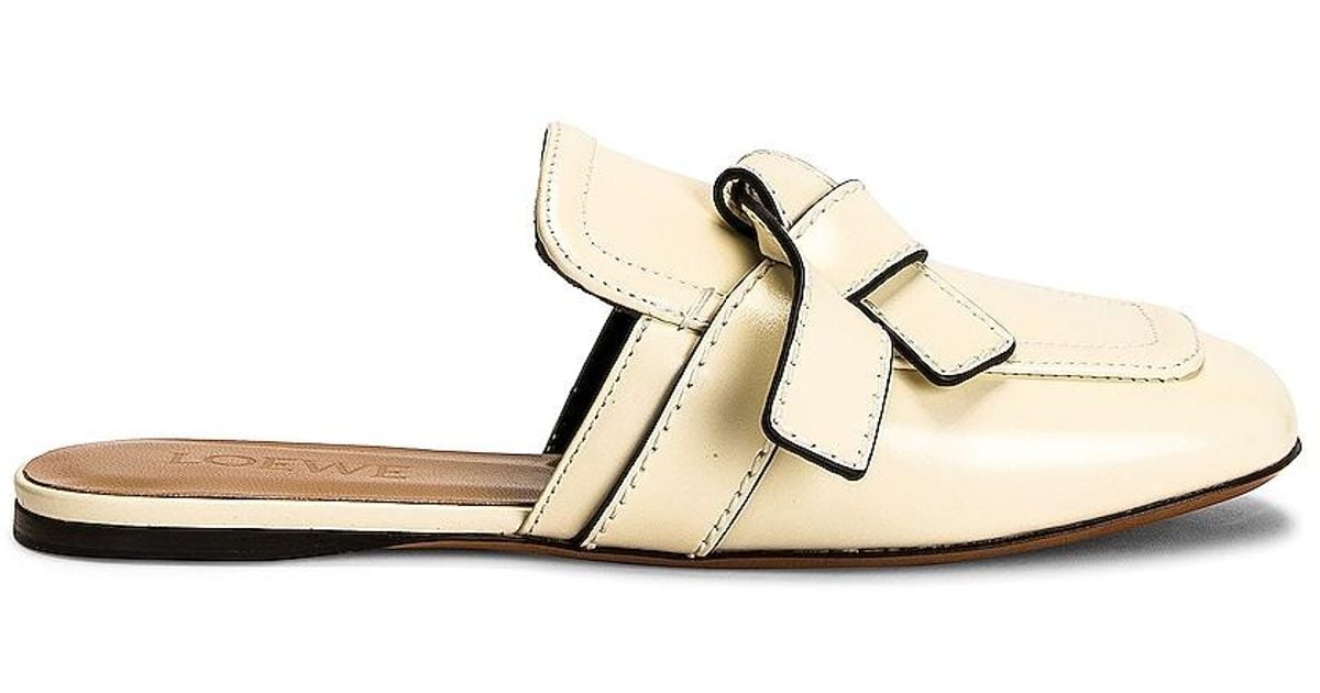 Loewe Leather Gate Mule | Lyst UK