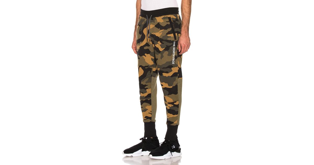 Cotton Camouflage Track Pants 